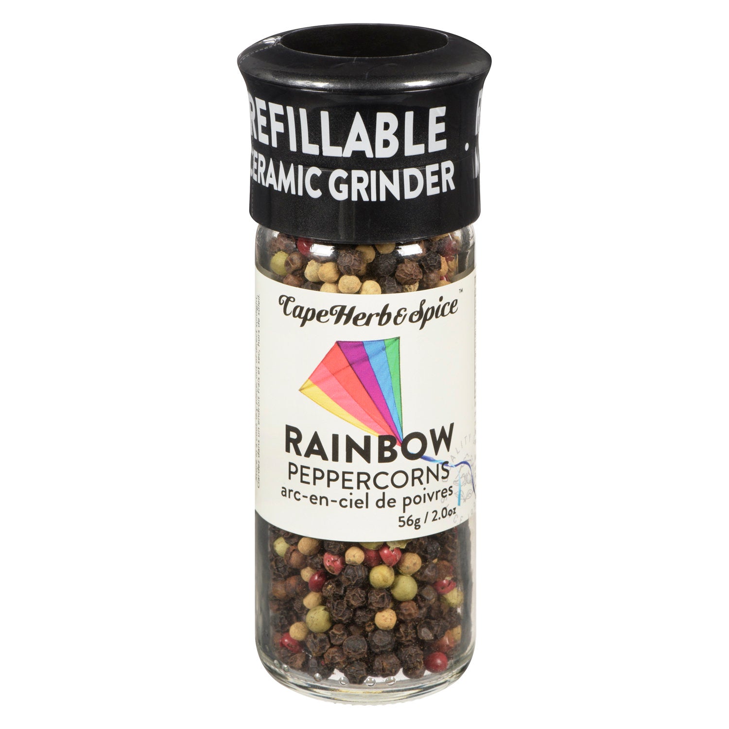 Rainbow Salt & Pepper Grinder & Refill