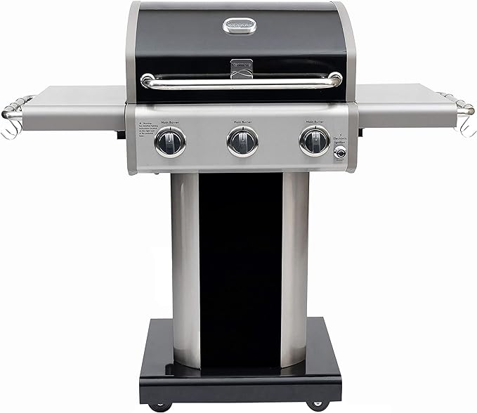 Kenmore PG-4030400LD 3 Burner Outdoor Patio Gas BBQ Propane Grill