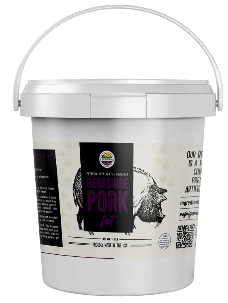 Berkshire Premium Pork Lard 1.5lb Tub