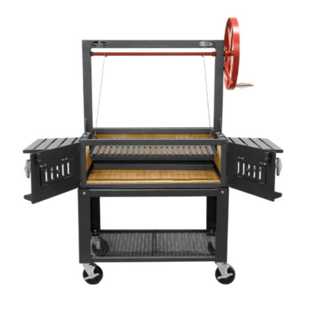 Sunterra 36" Santa Maria Single Wheel Grill With Cart