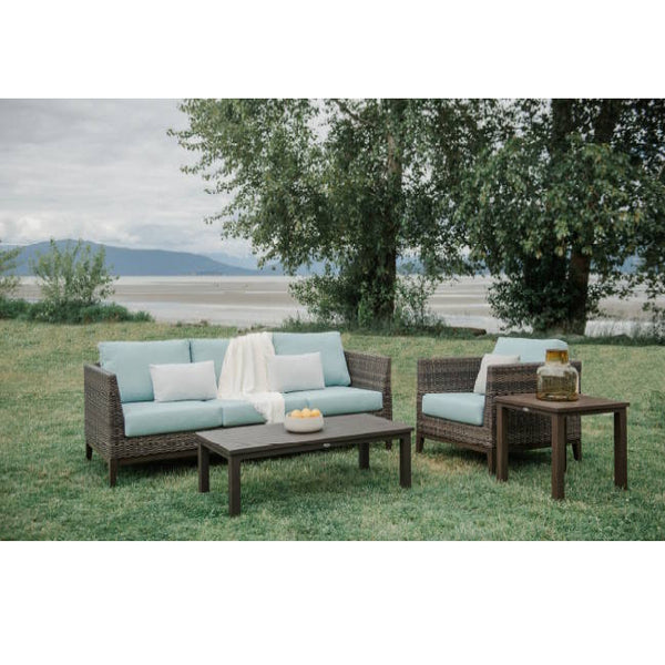 Santa Cruz Love Seat Wicker Land Patio Calgary Kelowna Victoria