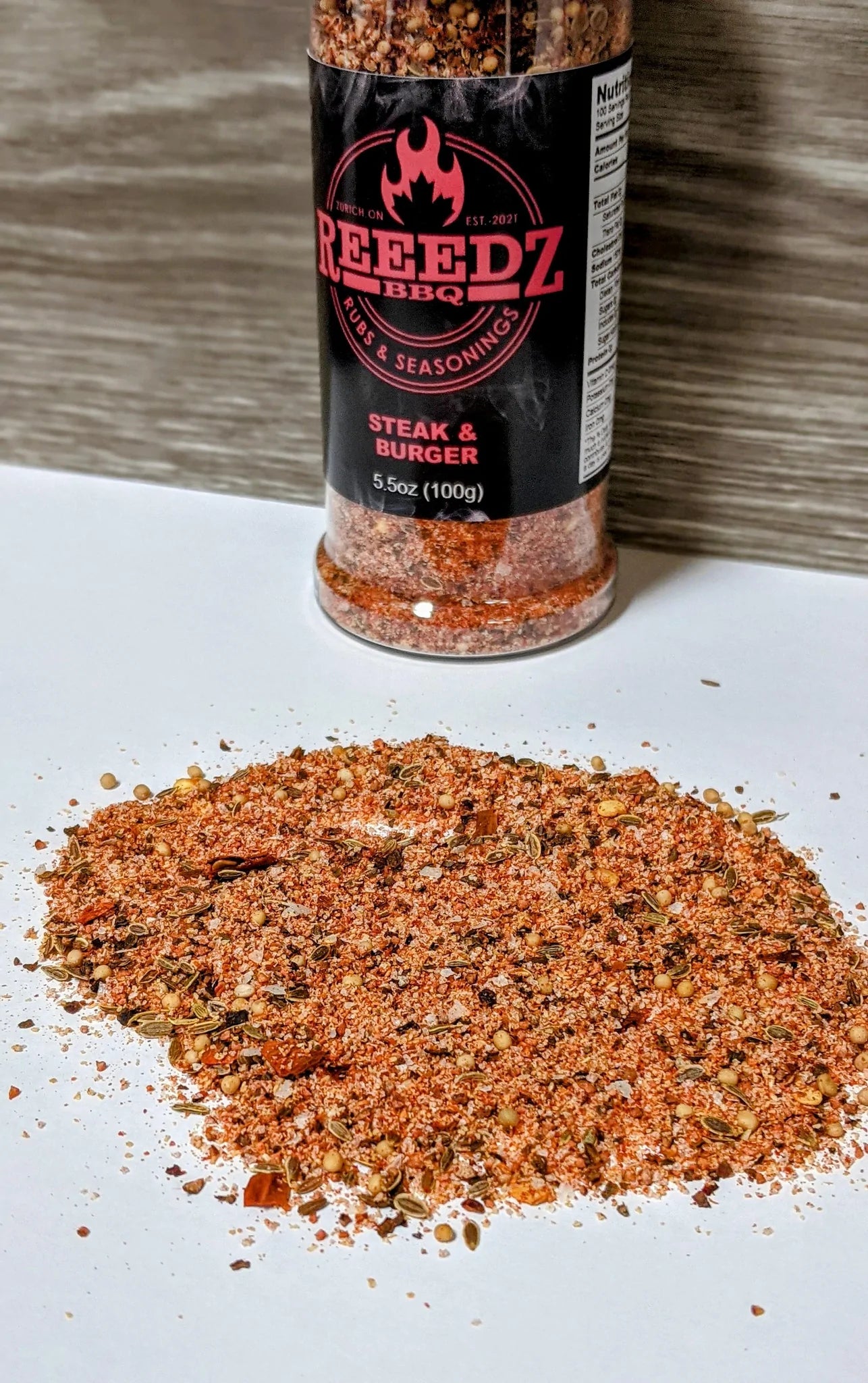 Reeedz Steak & Burger Seasoning