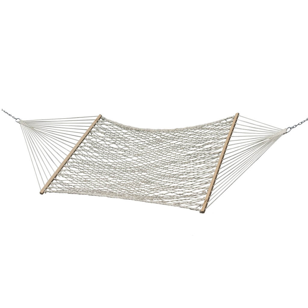 Double Natural Cotton Rope Hammock | Wicker Land Patio Calgary