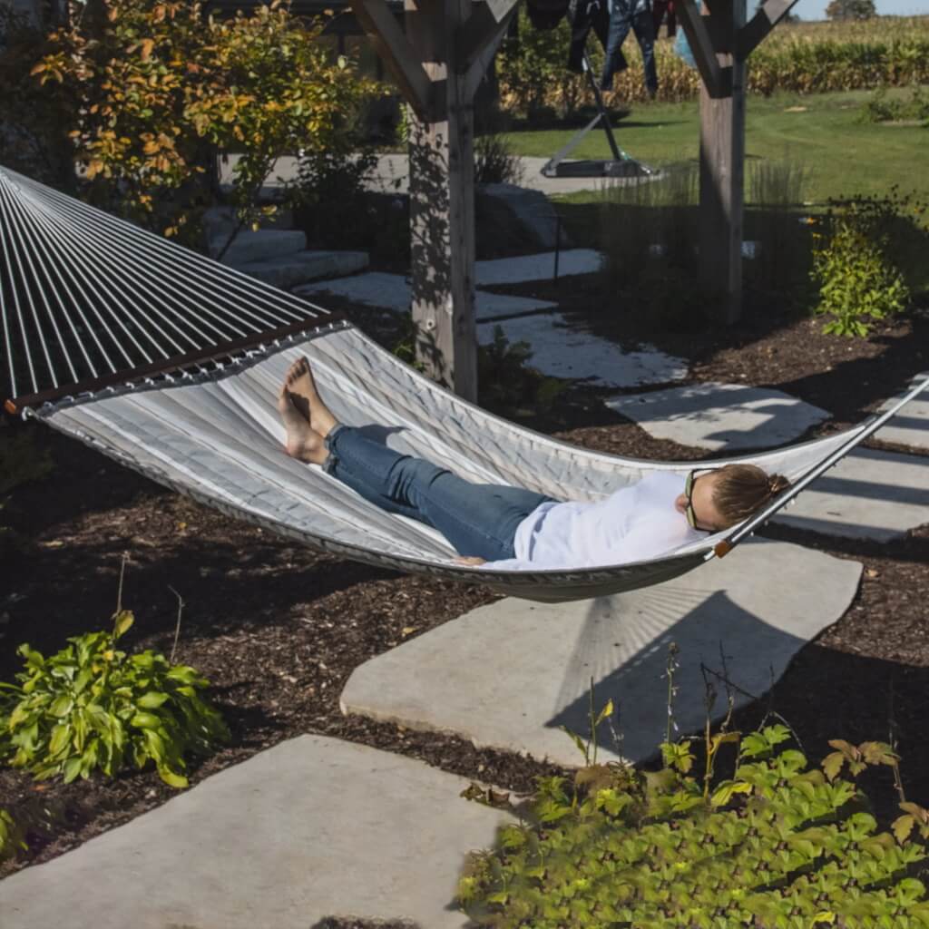 Sunbrella® Quilted Hammock - Double | Wicker Land Patio Calgary