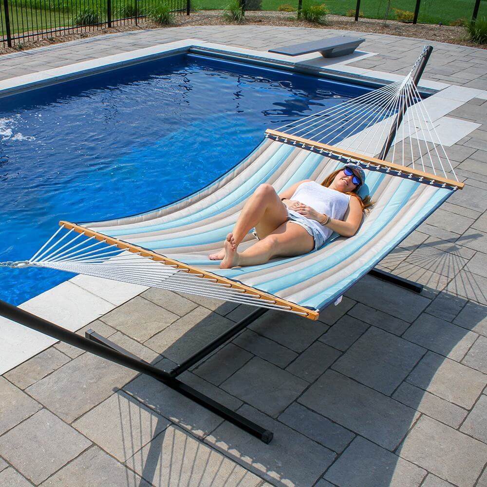 Sunbrella® Quilted Hammock - Double | Wicker Land Patio Calgary