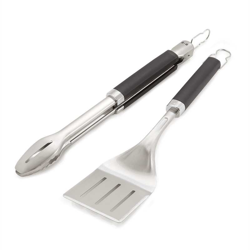 Weber BBQ Accessories Precision Grill Tongs & Spatula Set - 6771