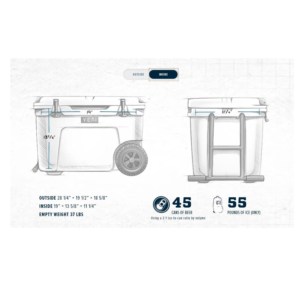 Yeti tundra clearance haul size